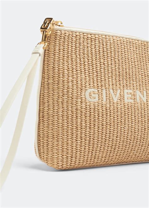 Givenchy Raffia Travel Pouch 